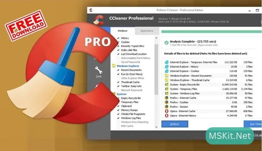 CCleaner v6.23.11010 Latest Version Activated Free Download (All Editions)