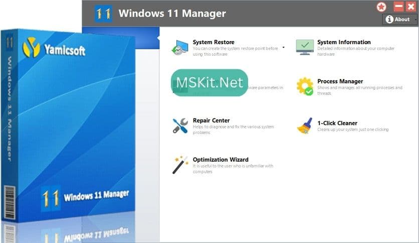Yamicsoft Windows 11 Manager v2.0.3 Full Version