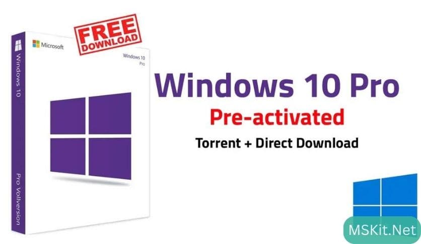 Windows 10 Professional 2024 Pre-activated ISO File Torrent Download