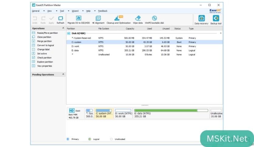 EaseUS Partition Master v17.9.0 + WinPE ISO Pre-Activated