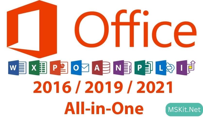 Microsoft Office 2016/2019/2021 Pro Plus Pre-Activated Download