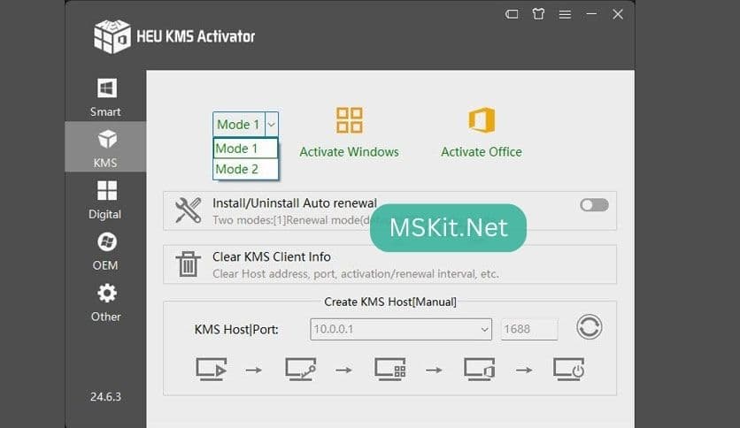 HEU KMS Activator v30.3.0 for MS Office and Windows Download