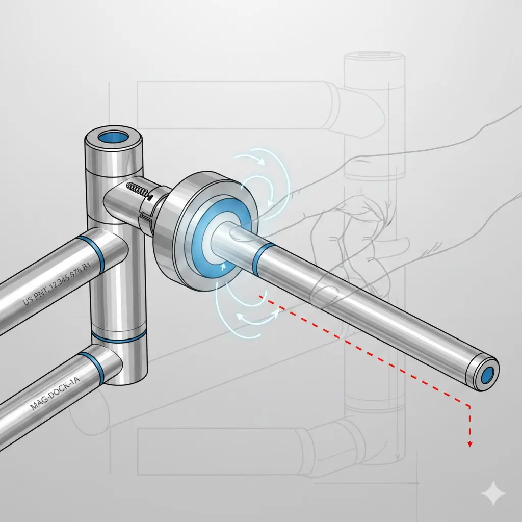 Razime shower head in use showing rainfall and handheld capabilities